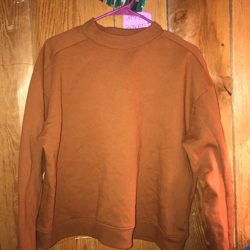 Crew neck sweatshirt